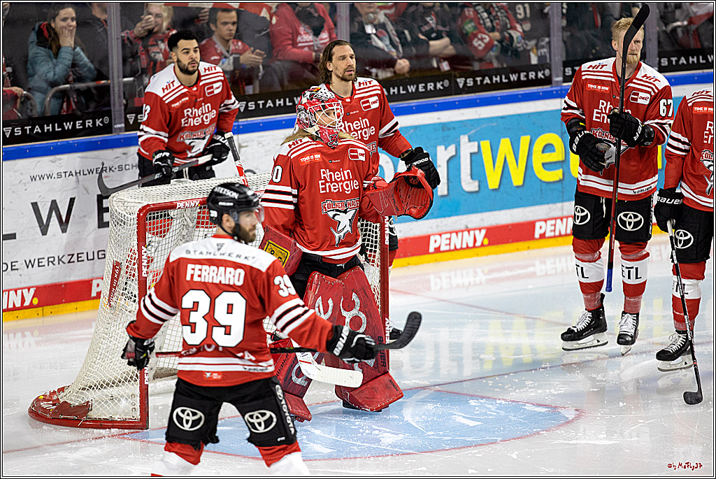 PENNY DEL - Viertelfinale;  Koelner Haie - Adler Mannheim; Koeln, 17.03.2023